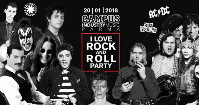 I love ROCK and ROLL party • Parma • Campus Industry Music