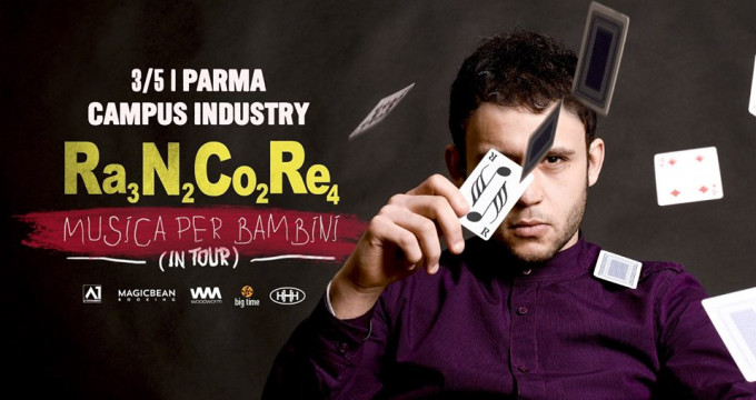 Rancore "Musica per Bambini (in tour)" at Campus Industry, Parma